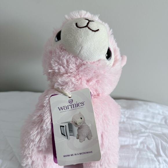 Warmies Pink Llama. New. Weighted. Microwavable. Lavender scented. - Picture 8 of 10